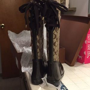 Coach Rain boots